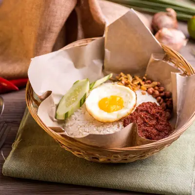 Nasi Lemak Letup Broga