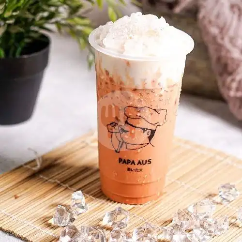 Gambar Makanan Papa Aus Thai Milk Cheese Tea, Basuki Rahmat 4