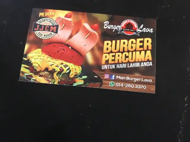 man burger kukus lava Food Photo 12