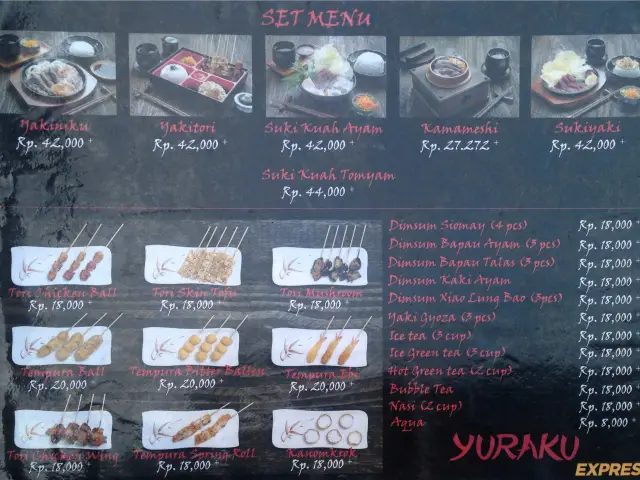 Gambar Makanan Yuraku 2