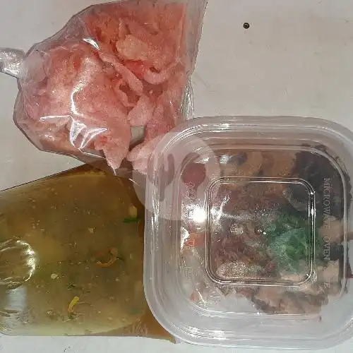 Gambar Makanan Soto Padang dan Ketupat Sayur Uni Lili, Fresh Market Galaxy 2