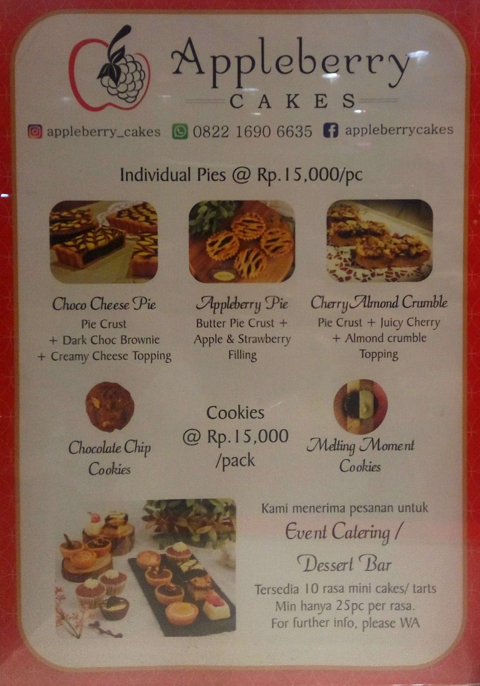 Appleberry Cakes terdekat - Restoran dan Tempat Makan Kue & Roti