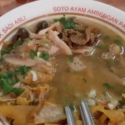 Soto Ayam Pak Sadi