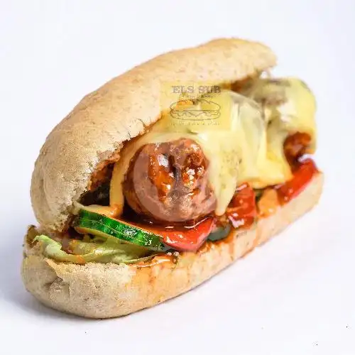 Gambar Makanan Sandwich Els Sub American Sandwich, Gedung Faria Graha 4