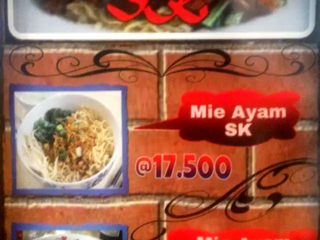 Mie Ayam Ceker SK