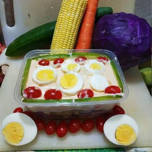 Gambar Makanan Salad Buah Dan Rujak Buah Ibu Putri, Mandalika 1 2