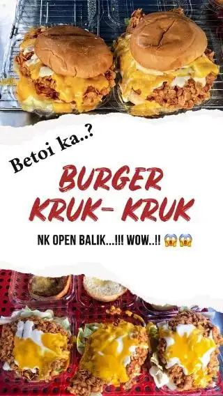 Burger Kruk-Kruk Food Photo 1