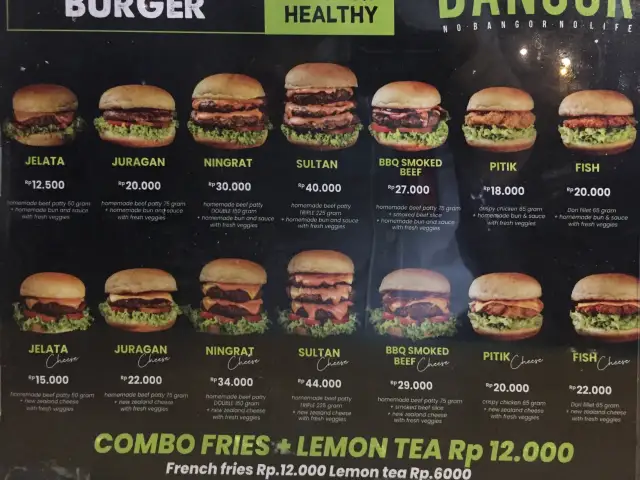 Gambar Makanan Burger Bangor 1