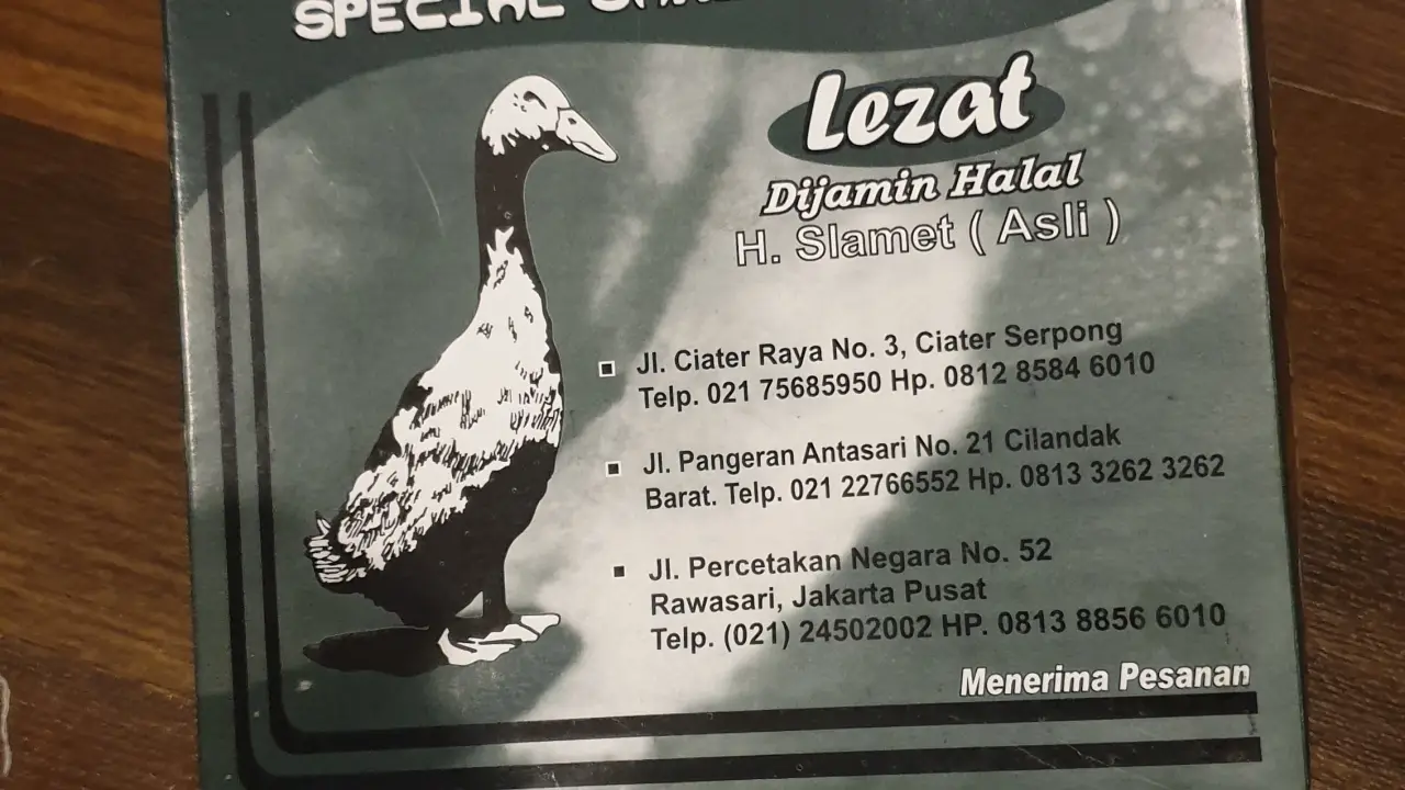 Bebek Goreng H. Slamet