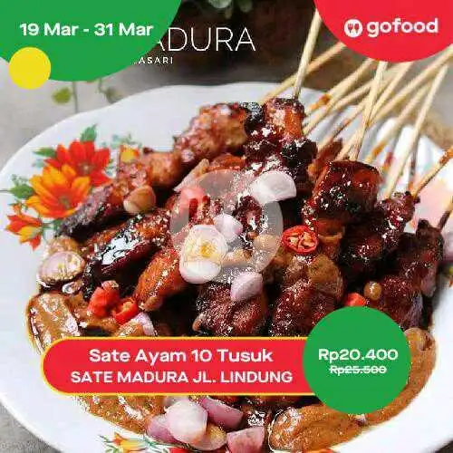 Gambar Makanan SATE MADURA JL. LINDUNG 11