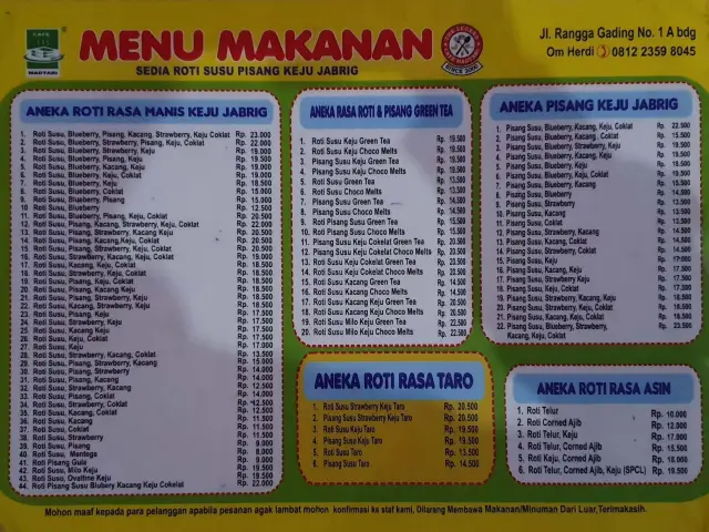 Gambar Makanan Cafe Madtari 20