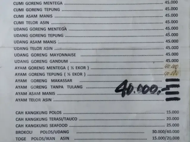 Gambar Makanan RM Makassar AA3 2