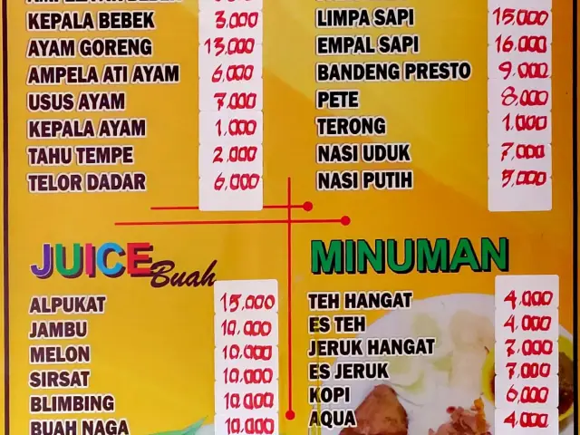 Gambar Makanan Rohmat Nasi Uduk 3