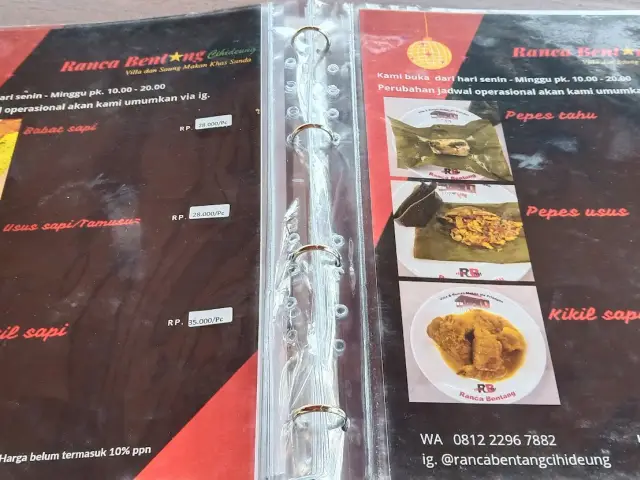 Gambar Makanan RM Ranca Bentang 45