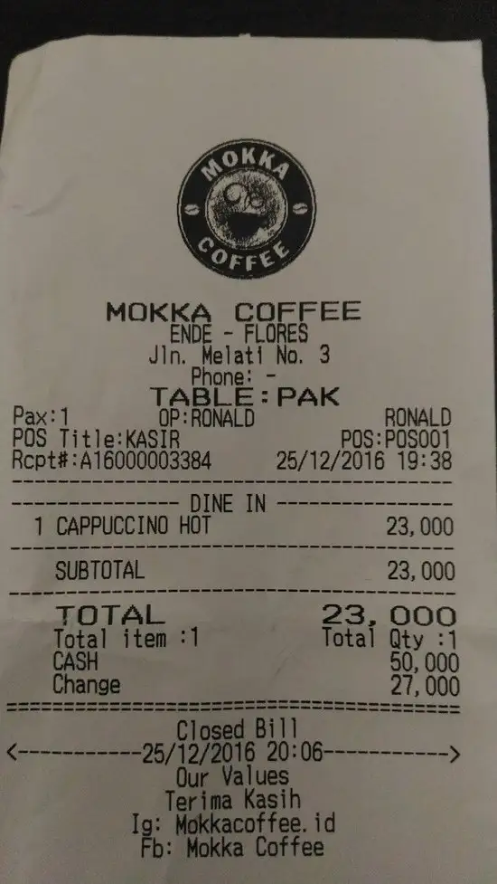 Gambar Makanan Mokka Coffee 8