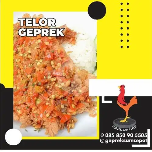 Gambar Makanan Geprek Samcepot, Lowokwaru 13