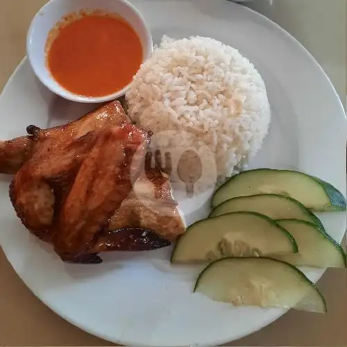 Gambar Makanan Ayam Panggang Rempah/Arang, Hainan Kopitiam, Marina Park Blok Q No.36 1
