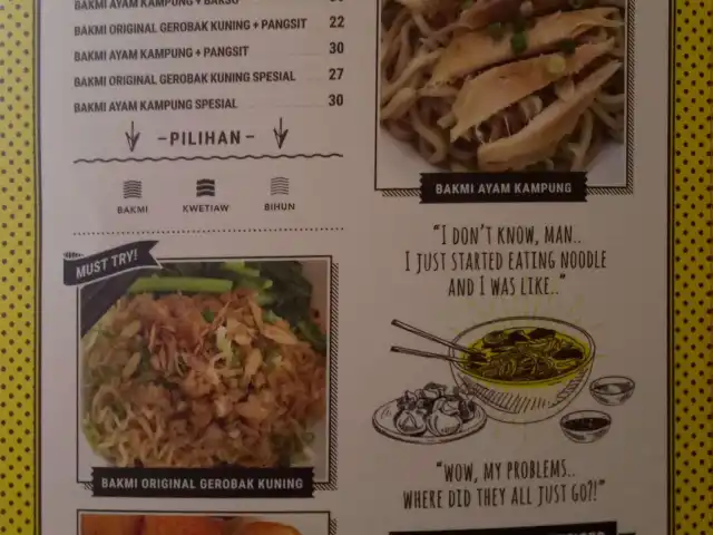 Gambar Makanan Bakmi Gerobak Kuning 8