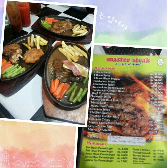 Master steak terdekat - Restoran dan Tempat Makan steak terdekat di