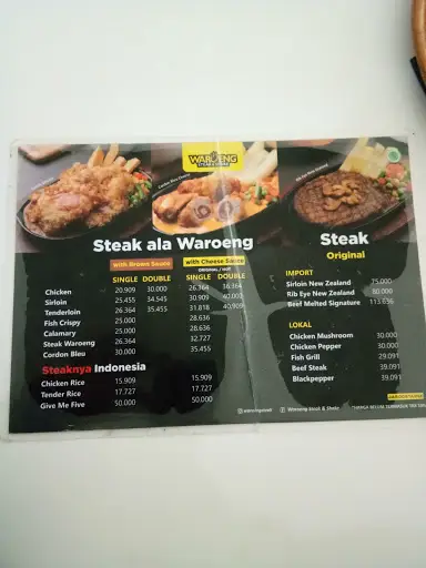 Gambar Makanan Waroeng Steak & Shake Ahmad Yani Bogor 3