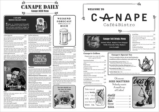Canape Cafe & Bistro'nin yemek ve ambiyans fotoğrafları 17