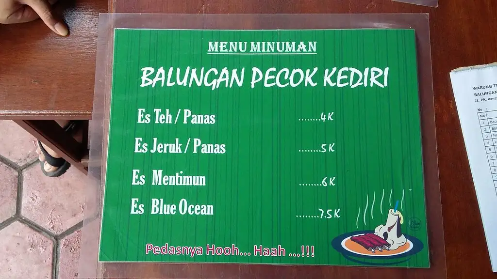 Balungan Pecok Pedas