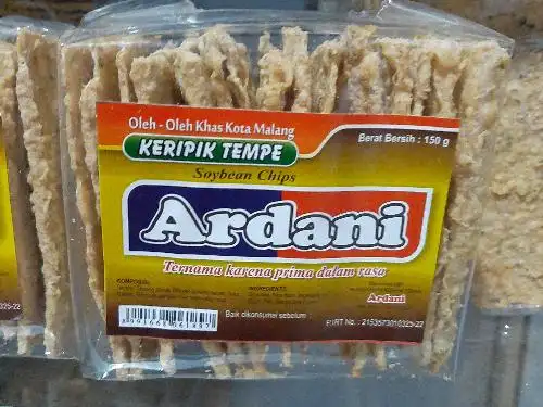 Keripik Tempe Ardani, Jl. Letjen S. Parman VI/B-04