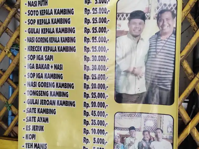 Gambar Makanan Soto dan Sop Kepala kambing Kang maman 14