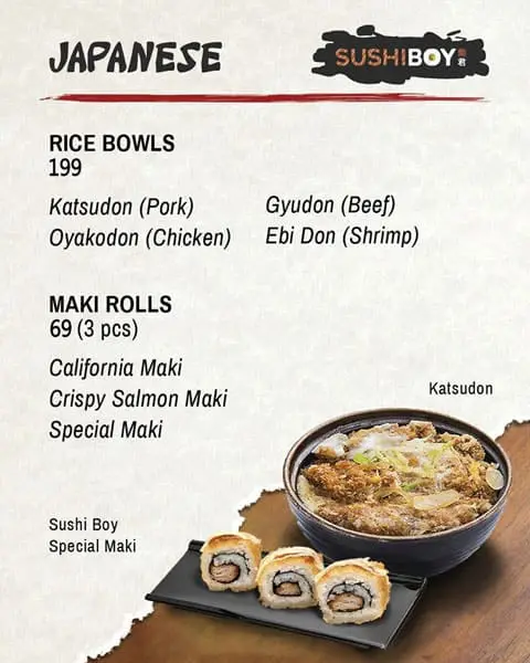 Sushi Boy Food Photo 1