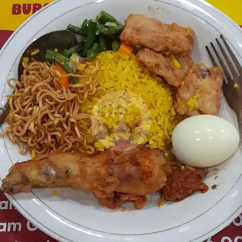 Gambar Makanan Nasi Kuning, Sop Ubi, Ayam Penyet D'KANJENG 1