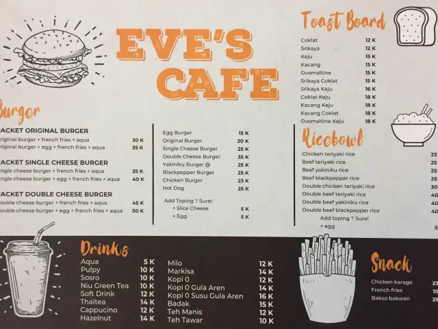 Gambar Makanan Eve's Cafe 1