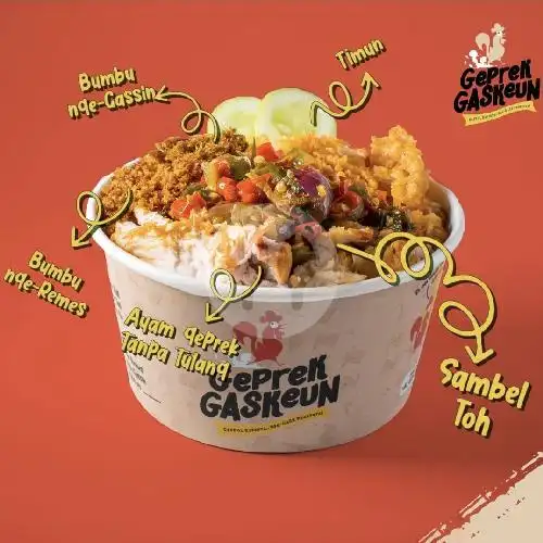 Gambar Makanan Geprek Gaskeun, Pluit 3