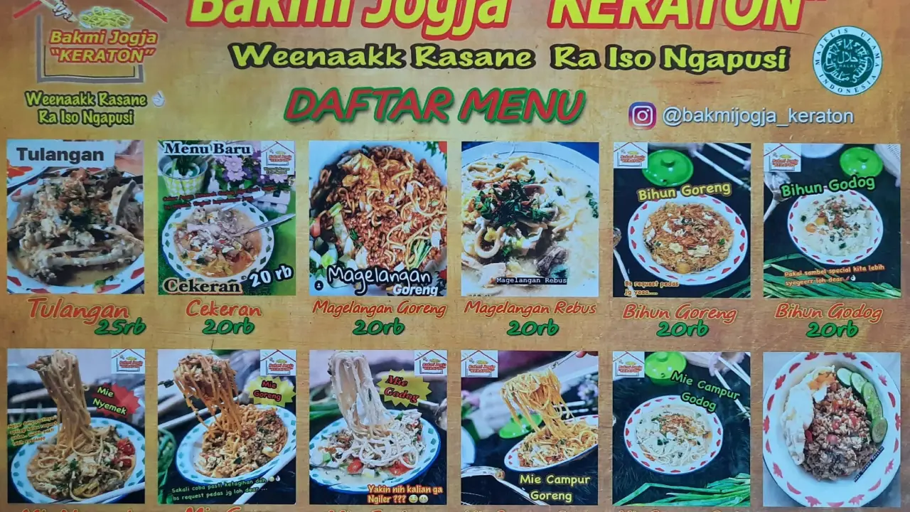 Bakmi Jogja Keraton