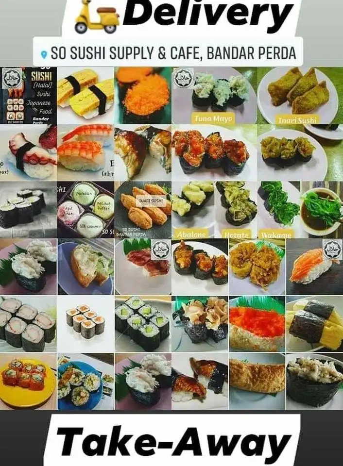 So Sushi Supply & Cafe Bandar Perda