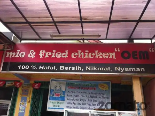 Gambar Makanan Mie & Fried Chicken Oem 3