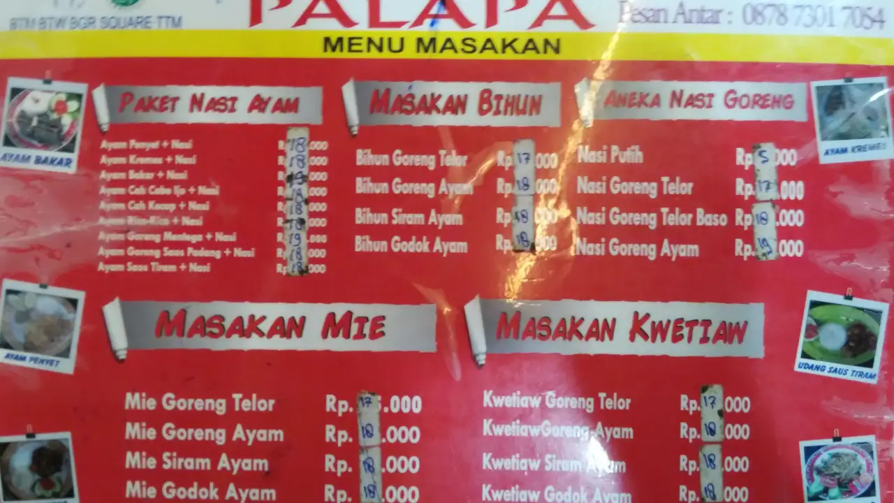 Mie Ayam Baso Palapa