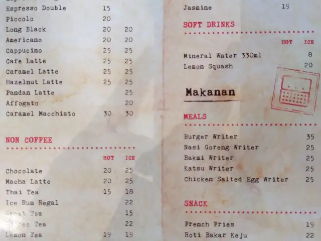 Gambar Makanan Kopi Writer 13