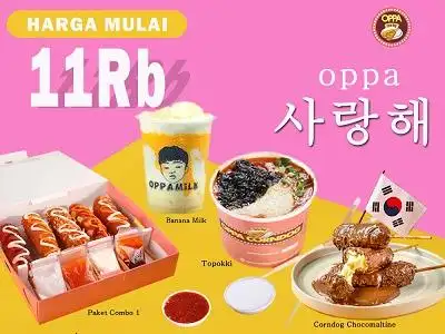 Oppa Corndog, Tebet