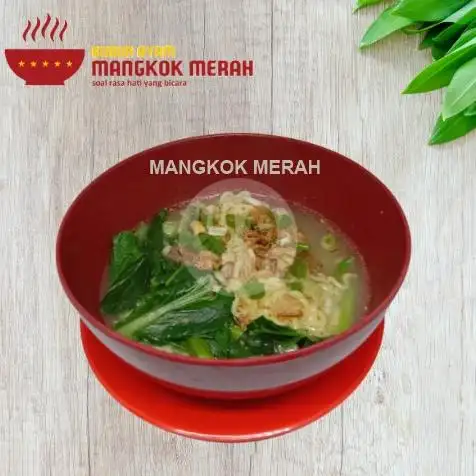 Gambar Makanan Bubur Ayam Mangkok Merah, Belakang RSU 18