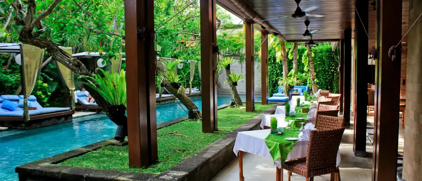 Gambar Makanan Rush Bamboo Restaurant -  The Elysian Villa Hotel 2