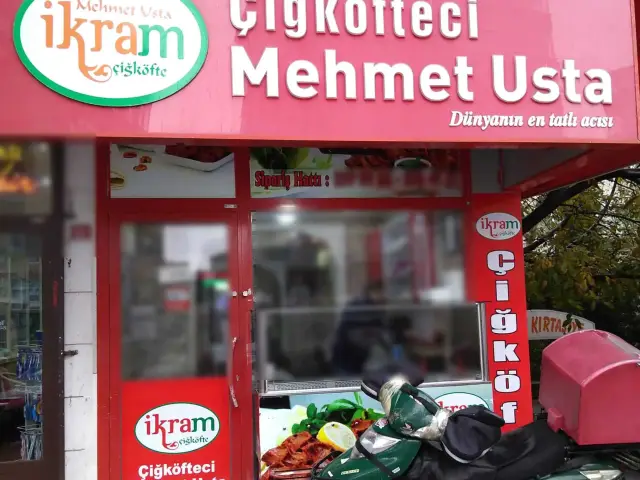 Mehmet Usta İkram Çiğköfte'nin yemek ve ambiyans fotoğrafları 2