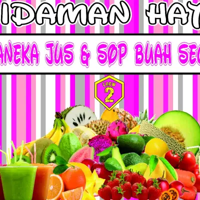 Idaman Hati Aneka Jus & Sop Buah Segar