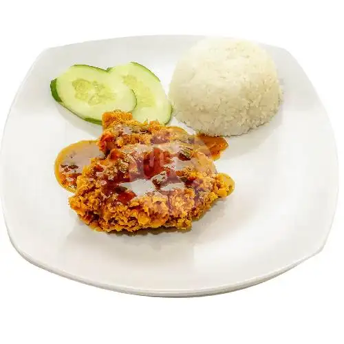 Gambar Makanan King Fried Chicken Batoh, Jl. Dr. Mohd. Hasan, Batoh 9