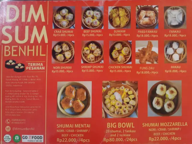 Gambar Makanan Dimsum Benhil 1