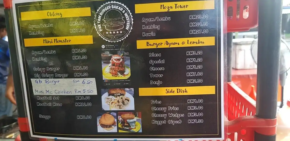 Pak Tam Burger Bakar N Western
