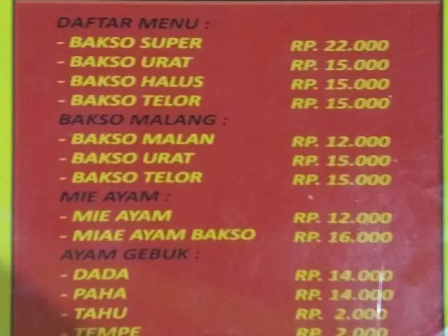 Gambar Makanan Bakso Din-Din 2