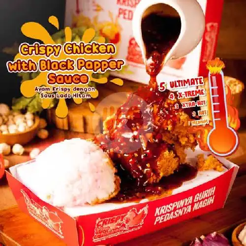 Gambar Makanan Crispy Fire Chicken Kedai Mamah 8
