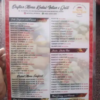 Kedai Intan's Grill