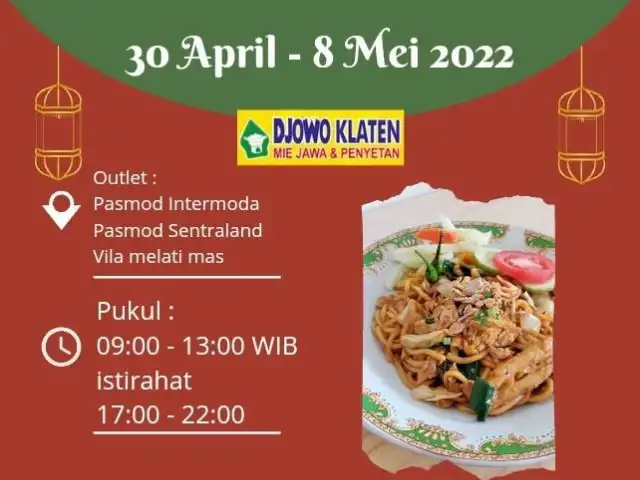 Djowo Klaten - Pasmod Sentraland