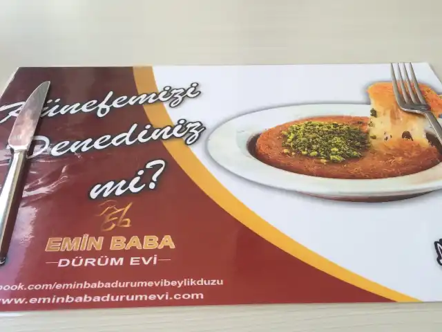 Emin Baba Durum Evi'nin yemek ve ambiyans fotoğrafları 6